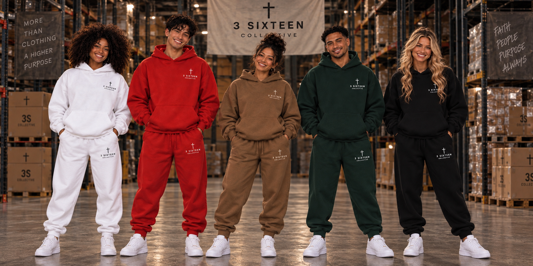 3Sixteen Collective community wearing faith apparel